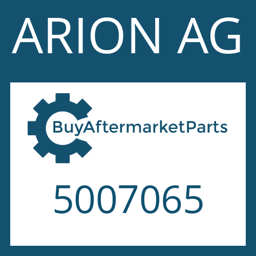 5007065 ARION AG HOUSING DISK