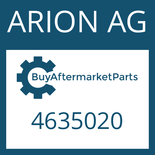 4635020 ARION AG HEXAGON SCREW