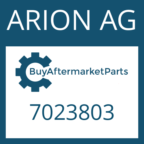 7023803 ARION AG SET SCREW