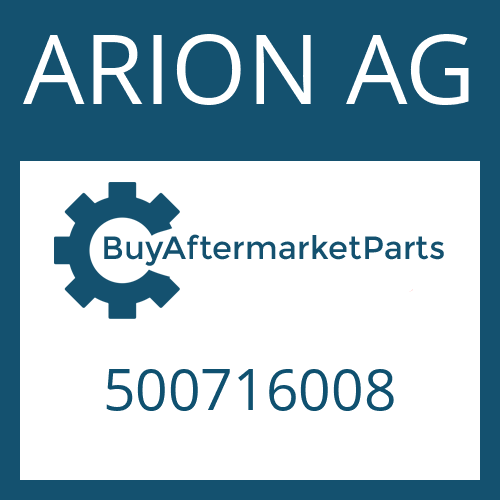 500716008 ARION AG SHIM