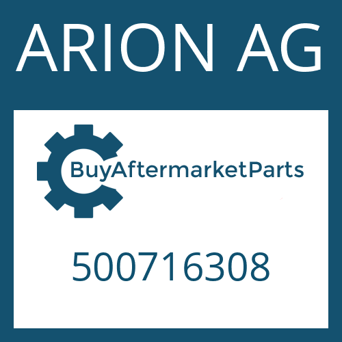 500716308 ARION AG SHIM