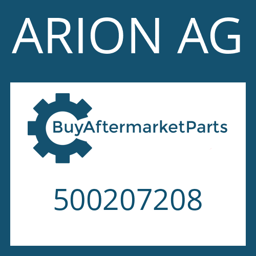 500207208 ARION AG WASHER