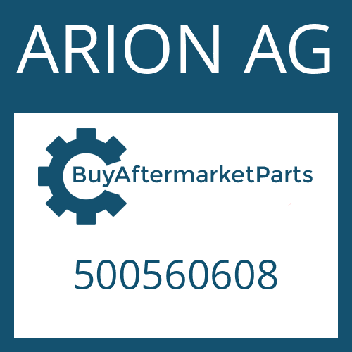 500560608 ARION AG NEEDLE CAGE