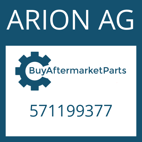 571199377 ARION AG O-RING