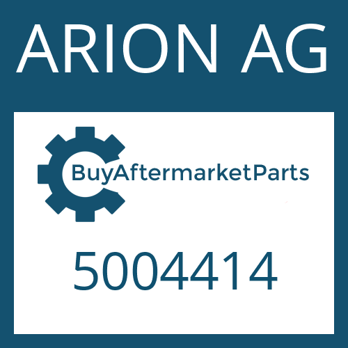 5004414 ARION AG SUCTION TUBE