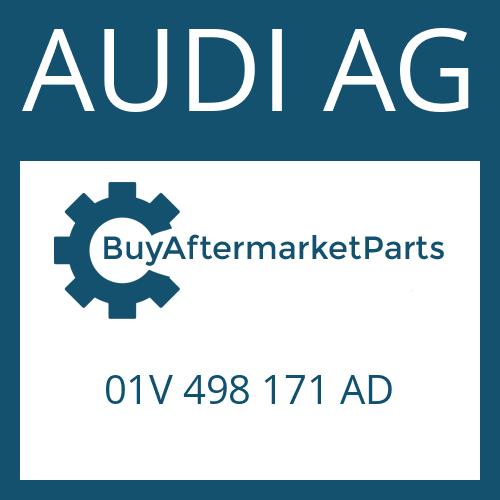 01V 498 171 AD AUDI AG FR.AXLE SHAFT