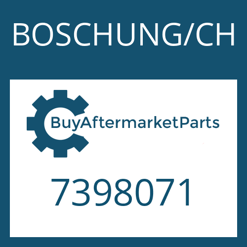 7398071 BOSCHUNG/CH O-RING