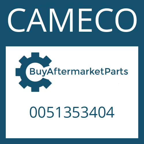 0051353404 CAMECO WASHER