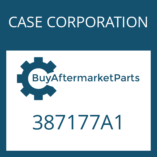 387177A1 CASE CORPORATION SNAP RING