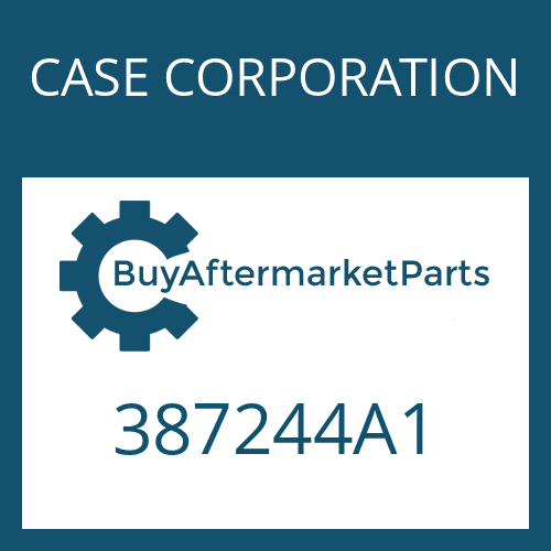 387244A1 CASE CORPORATION WASHER
