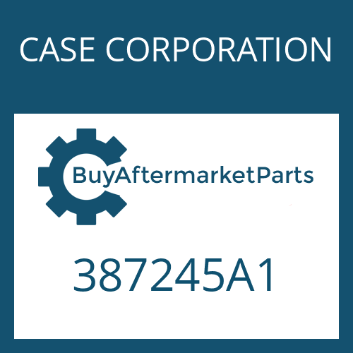 387245A1 CASE CORPORATION WASHER