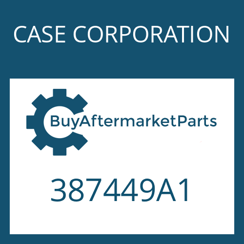 387449A1 CASE CORPORATION SPACER WASHER