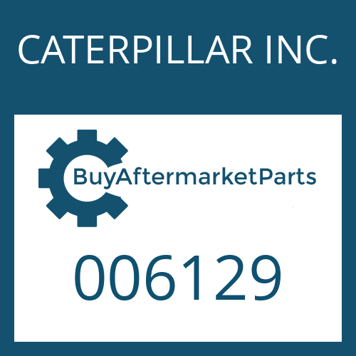 006129 CATERPILLAR INC. WASHER