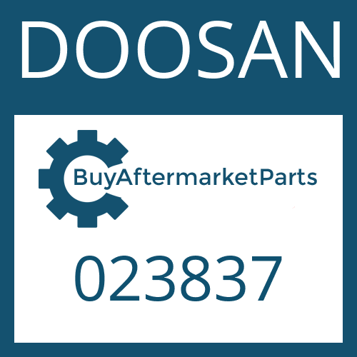 023837 DOOSAN THRUST WASHER