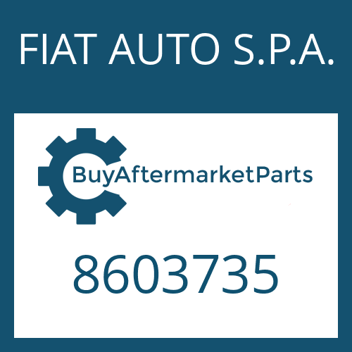 8603735 FIAT AUTO S.P.A. RING