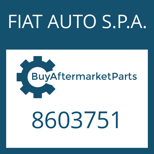 8603751 FIAT AUTO S.P.A. RING