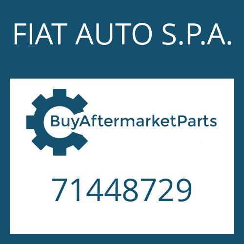 71448729 FIAT AUTO S.P.A. STOP WASHER