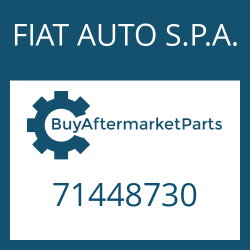 71448730 FIAT AUTO S.P.A. STOP WASHER