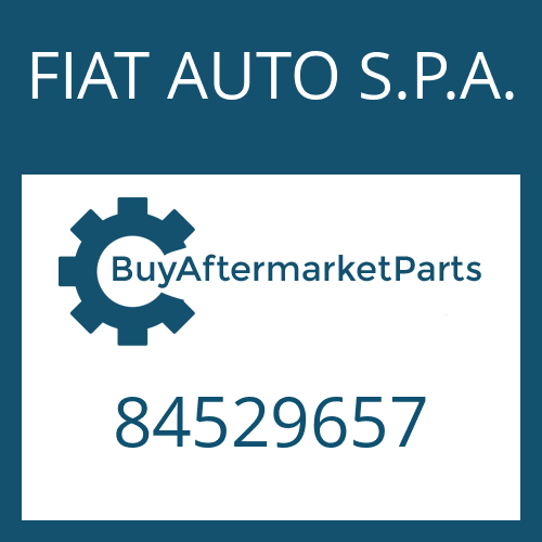 84529657 FIAT AUTO S.P.A. STOP WASHER