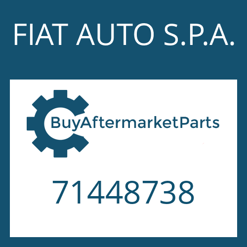 71448738 FIAT AUTO S.P.A. STOP WASHER