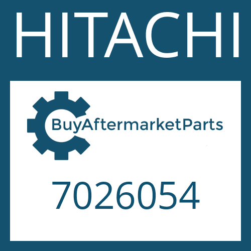 7026054 HITACHI WASHER