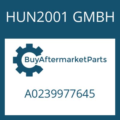 A0239977645 HUN2001 GMBH SEALING RING