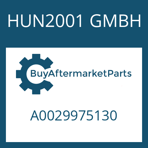 A0029975130 HUN2001 GMBH SCREW PLUG