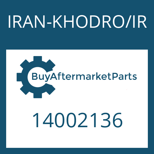 14002136 IRAN-KHODRO/IR WASHER
