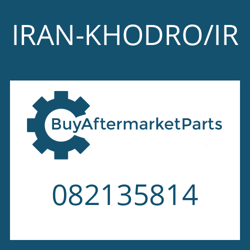 082135814 IRAN-KHODRO/IR CAP SCREW