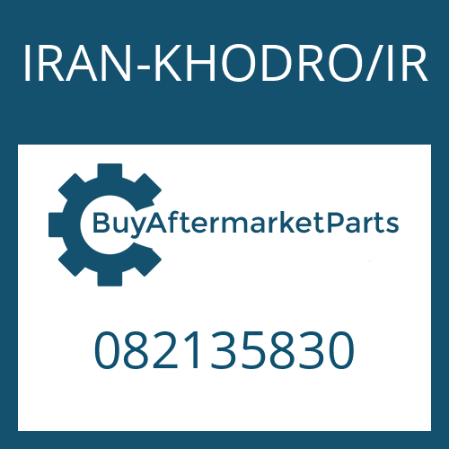082135830 IRAN-KHODRO/IR BRAKE DISC