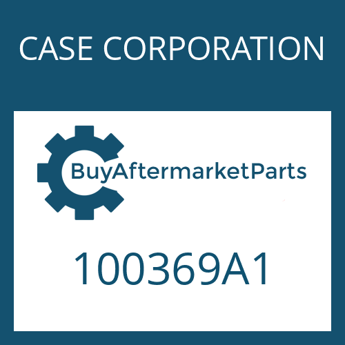 100369A1 CASE CORPORATION O-RING