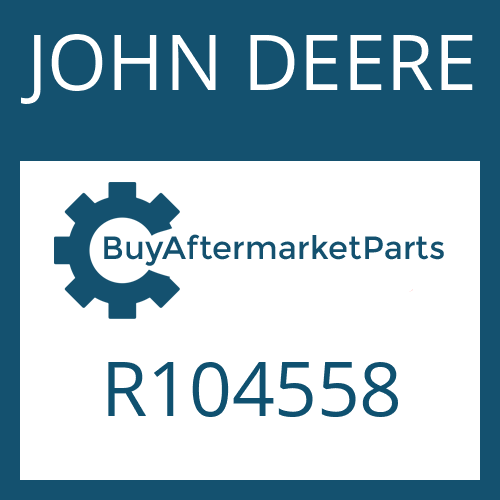 R104558 JOHN DEERE O-RING