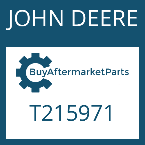 T215971 JOHN DEERE INTERM.WASHER