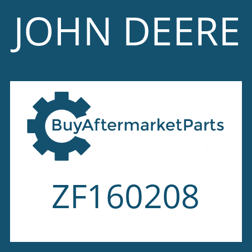 ZF160208 JOHN DEERE SPACER WASHER