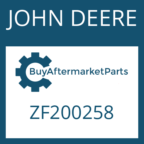 ZF200258 JOHN DEERE SPACER RING