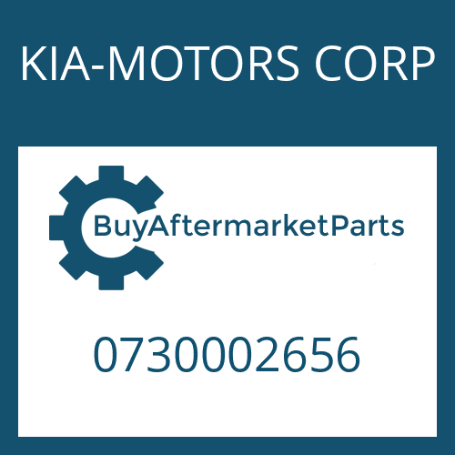 0730002656 KIA-MOTORS CORP SHIM