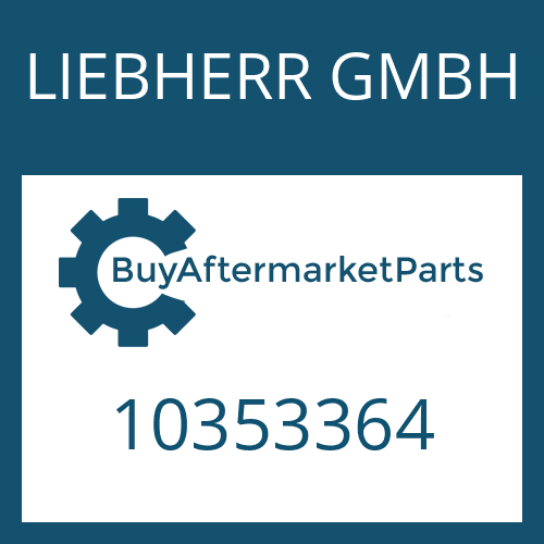 10353364 LIEBHERR GMBH RETAINING RING