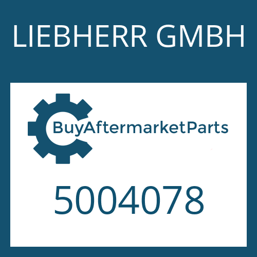 5004078 LIEBHERR GMBH SHIM