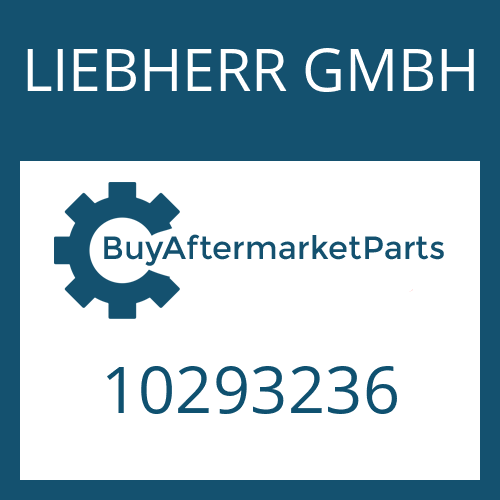 10293236 LIEBHERR GMBH SHIM