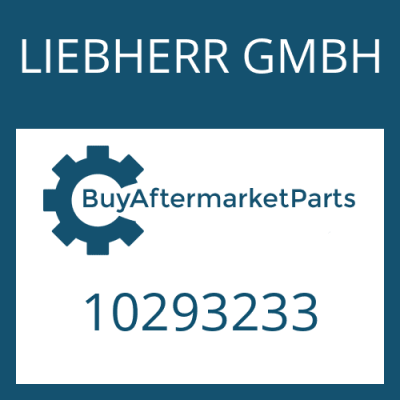 10293233 LIEBHERR GMBH SHIM