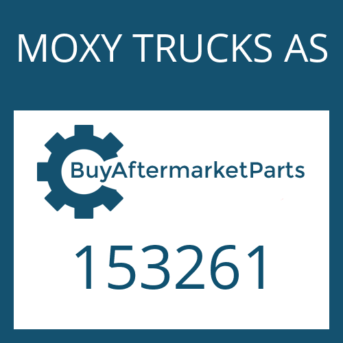 153261 MOXY TRUCKS AS THRUST WASHER