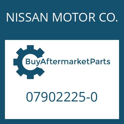 07902225-0 NISSAN MOTOR CO. RETAINING RING