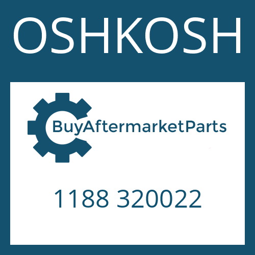 1188 320022 OSHKOSH SHIM