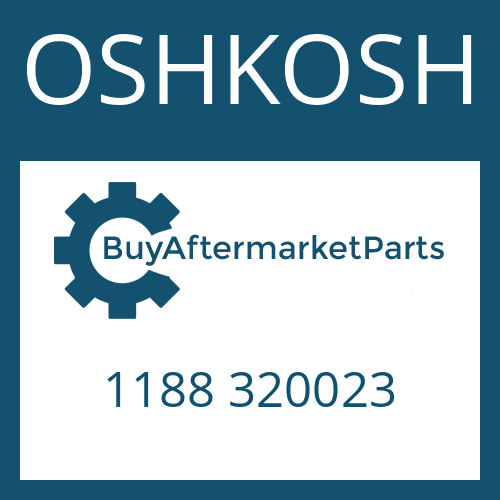 1188 320023 OSHKOSH SHIM