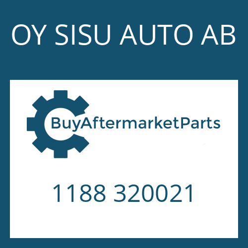 1188 320021 OY SISU AUTO AB SHIM