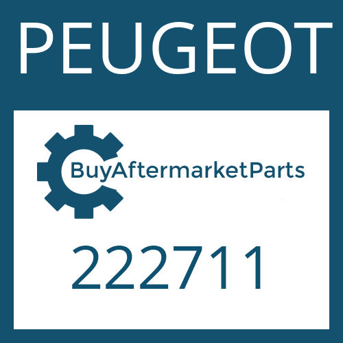 222711 PEUGEOT WASHER