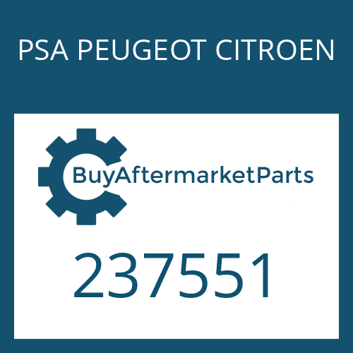 237551 PSA PEUGEOT CITROEN SHIM RING