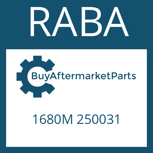 1680M 250031 RABA SHIM