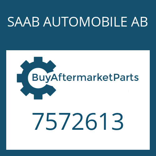 7572613 SAAB AUTOMOBILE AB SNAP RING