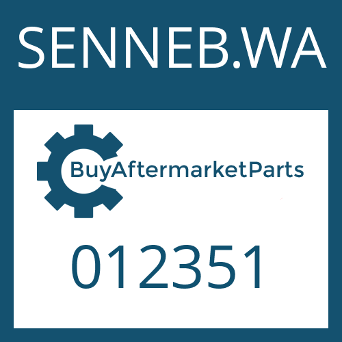 012351 SENNEB.WA WASHER